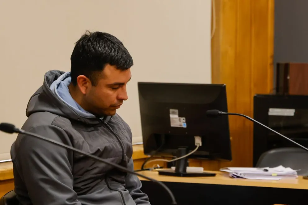 Marín tenía antecedentes por violencia de género y seguirá detenido en una Comisaría de San Antonio Oeste. (Foto Eugenia Neme)