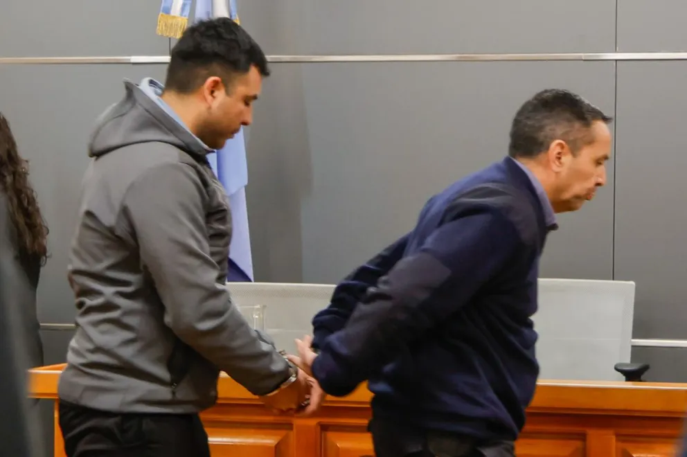 Marín y sus antecedentes que no lo detuvieron. (Foto Eugenia Neme)