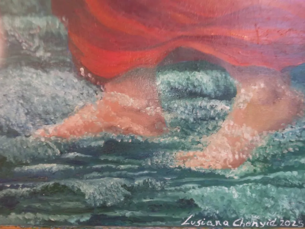 Pies que buscan un sendero artístico espiritual (imágenes gentileza).