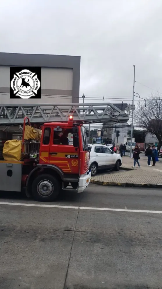 Carabineros y más de 40 bomberos controlaron la situación 