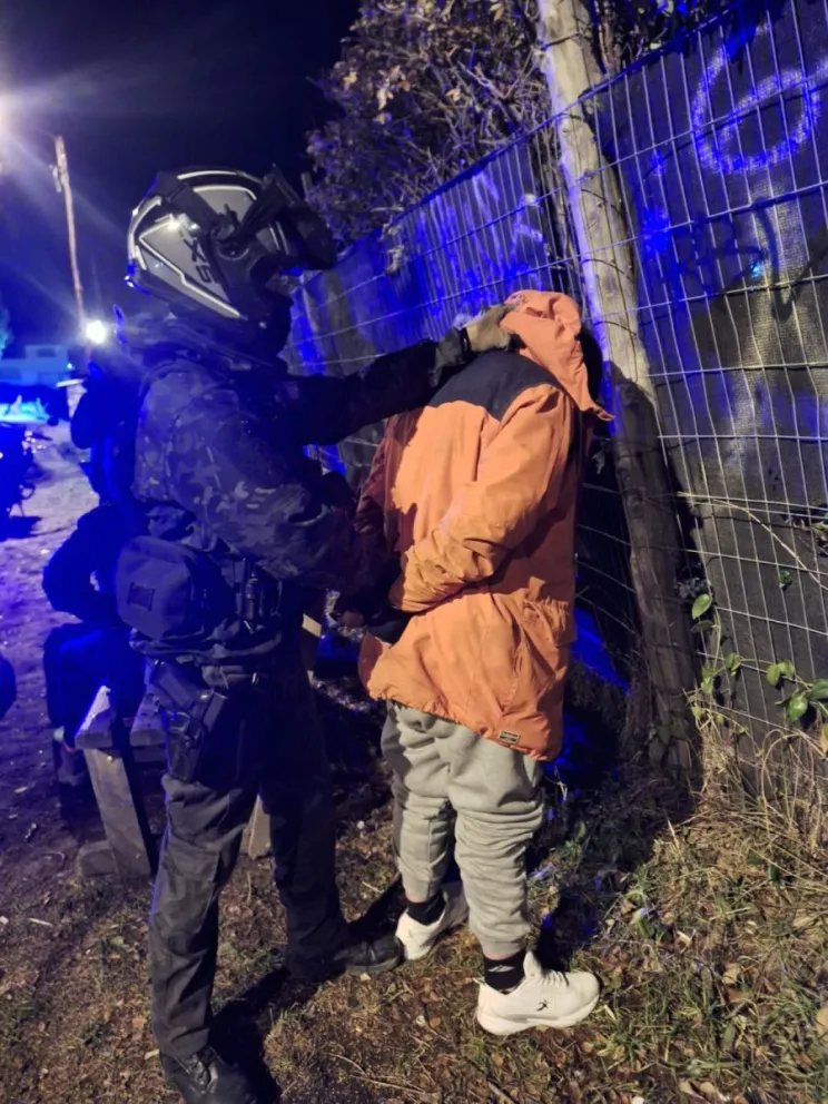 Lo demoraron tras identificarlo en un control de rutina 