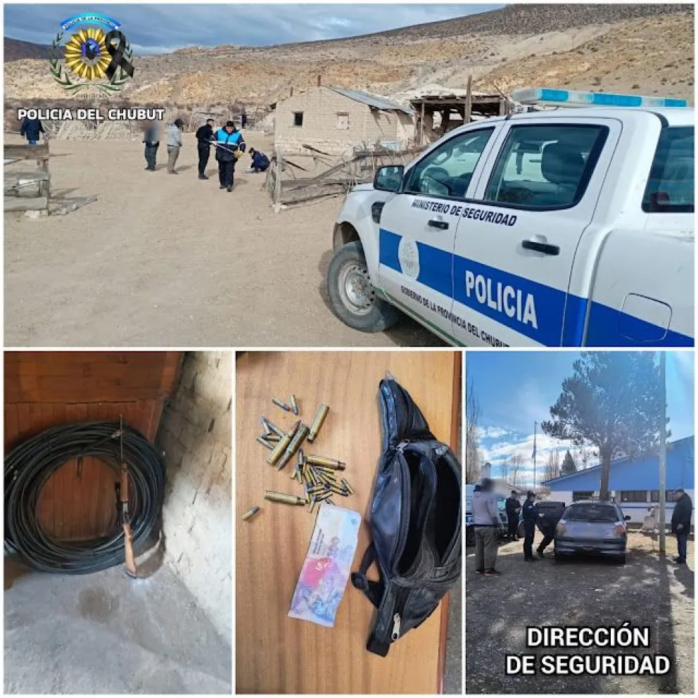 Operativo terminó con secuestro de armas, municiones y carne faenada clandestinamente 
