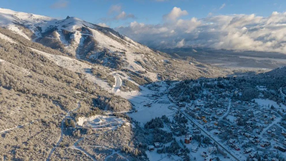 Una postal muy esperada en Bariloche.