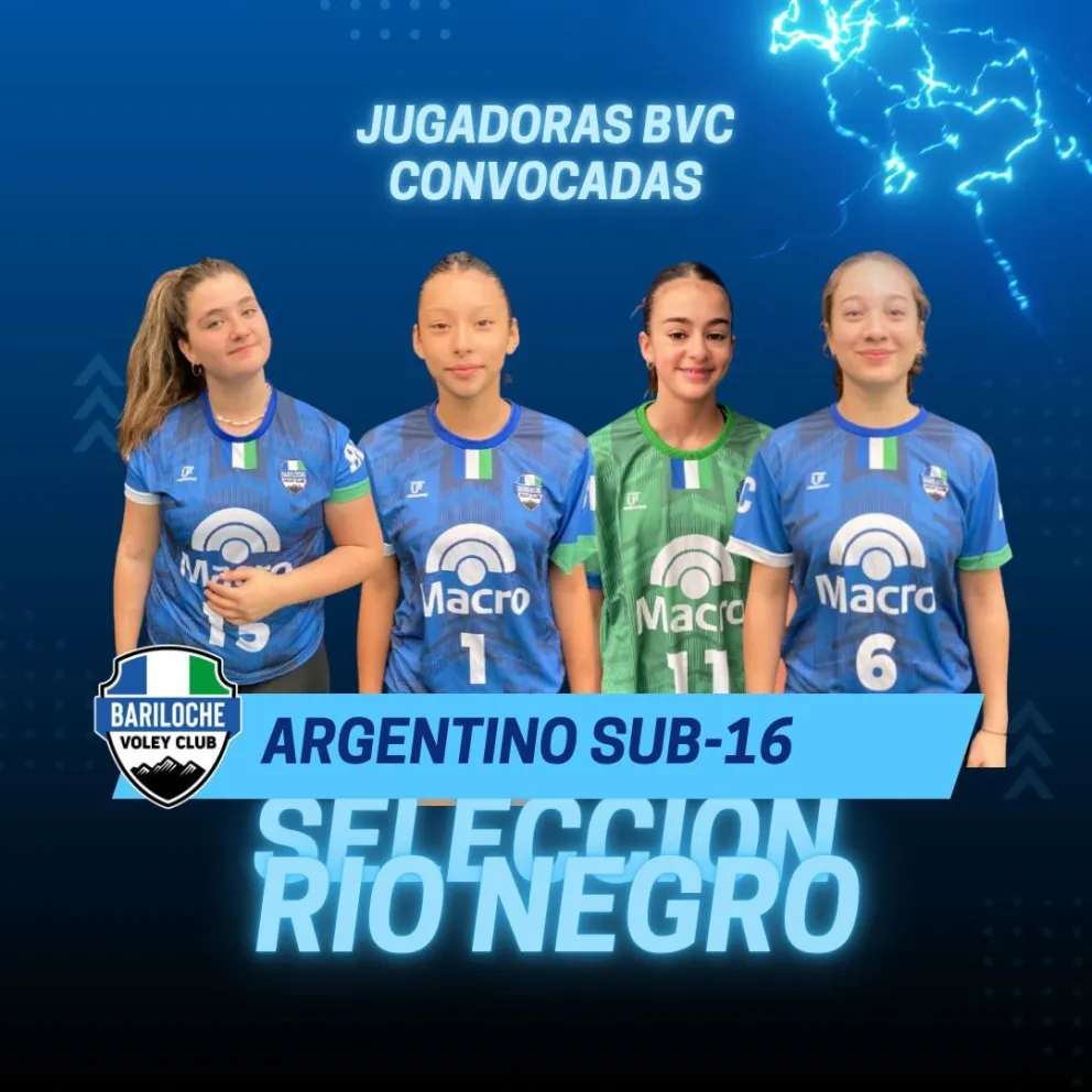 Gran desafío para cuatro jugadoras de Bariloche en Tucumán (Foto BVC)