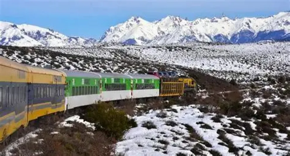 El tren a un pasito de esta ciudad.
