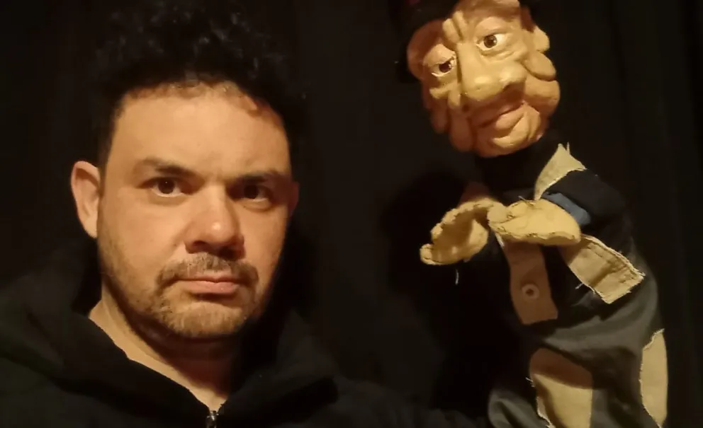 "Un muñequito en movimiento tiene un encanto particular", afirma David (fotos: gentileza).