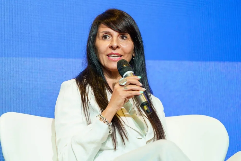 La Diputada Nacional Lorena Villaverde.