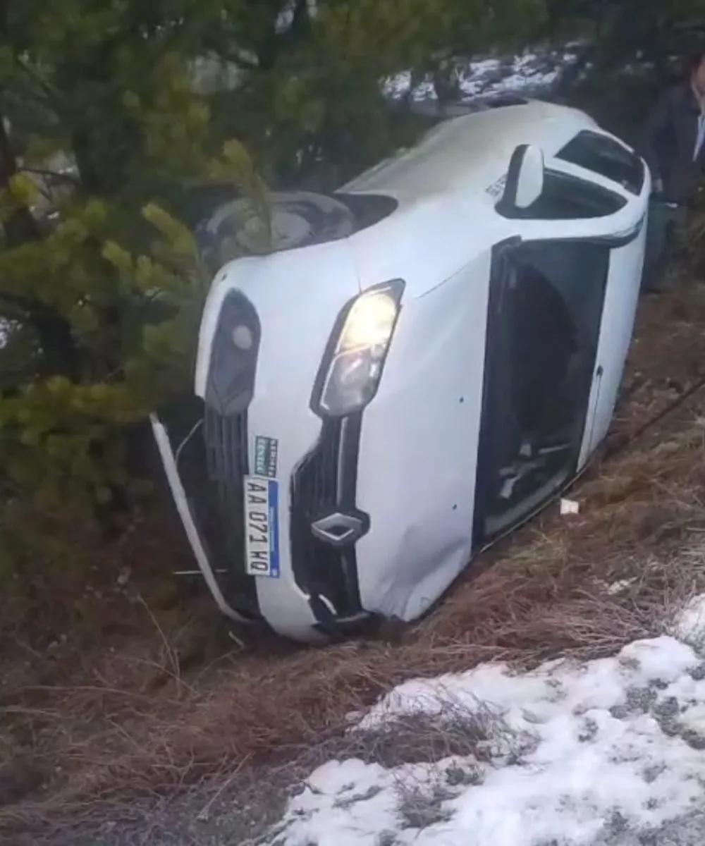 Situación del vehículo tras el accidente