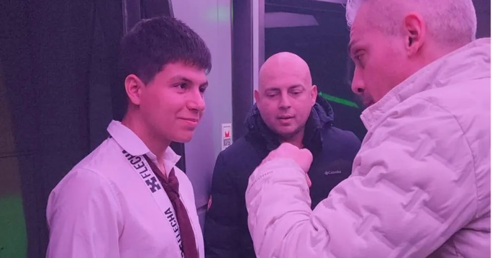 Su esfuerzo generó más acciones hacia él y su familia.