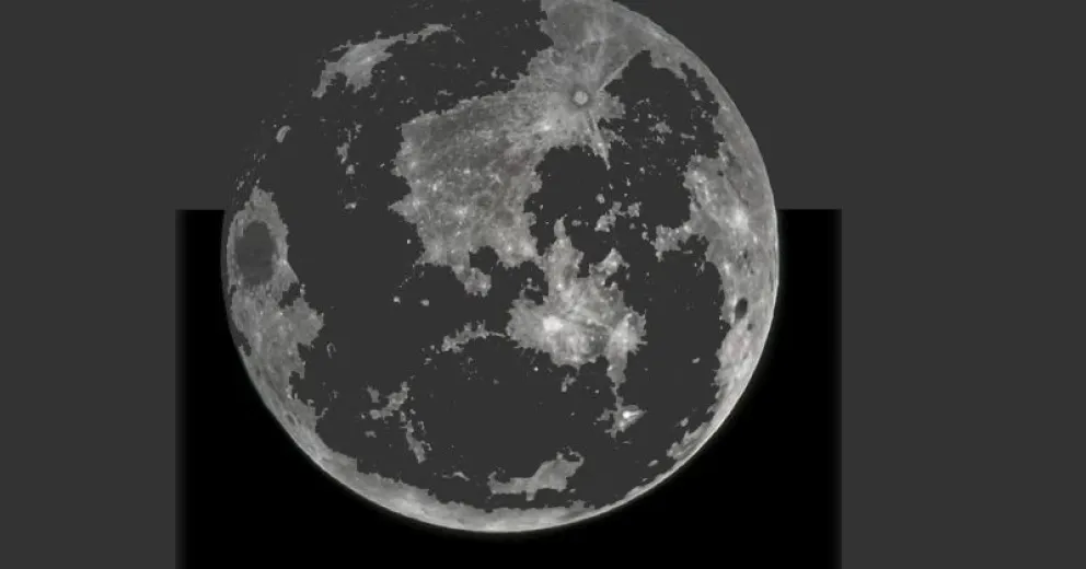 Falta muy poquito para la luna llena de agosto.