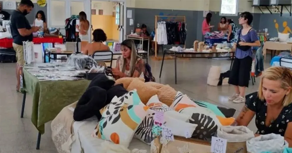 La feria siempre es muy esperada para adquirir productos. Foto de Eugenia Neme.