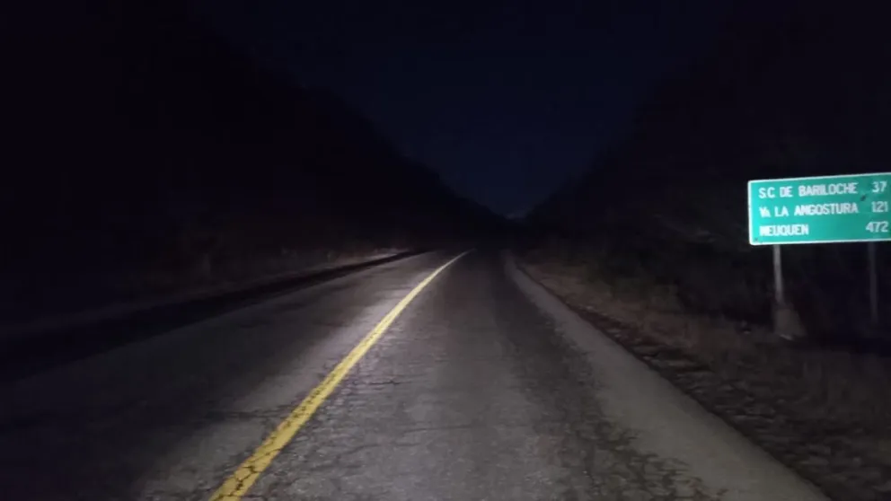 Rcuerdan que se trata de un tramo sinuoso con curvas cerradas (foto: Vialidad Nacional)