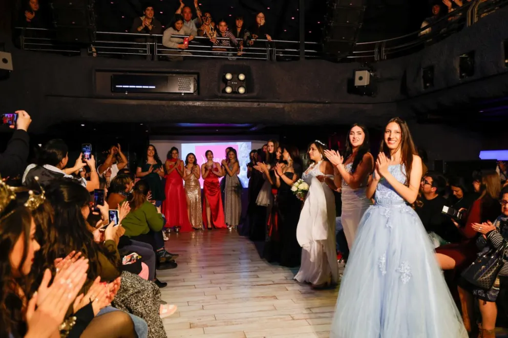 Las 18 postulantes brillaron en la noche del sábado 9 de agosto en Grisu (fotos: Eugenia Neme) 
