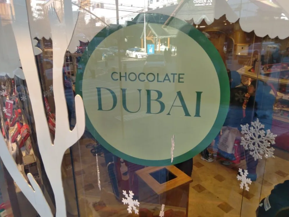 El chocolate Dubái desembarcó en Bariloche (fotos gentileza).