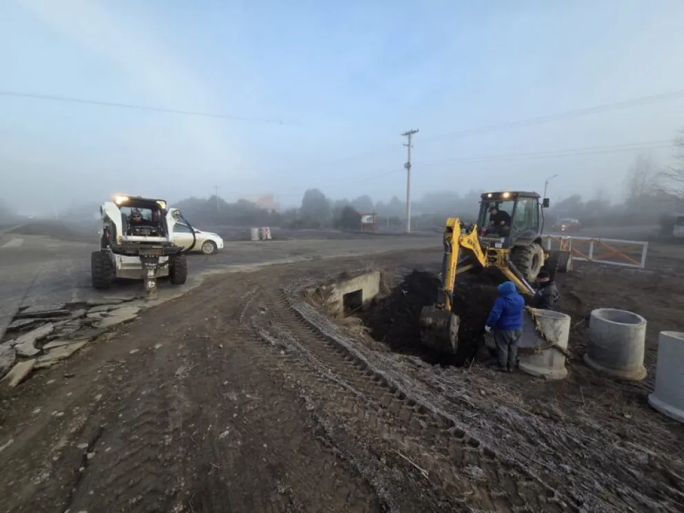 Se destacan trabajos de entubado que comenzaron este sábado y la ampliación de los mismos