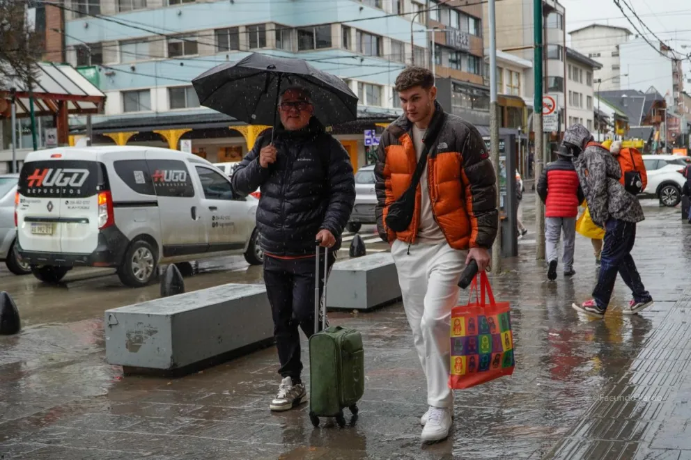 Se emitió un alerta por lluvias para este martes. Foto de Facundo Pardo.