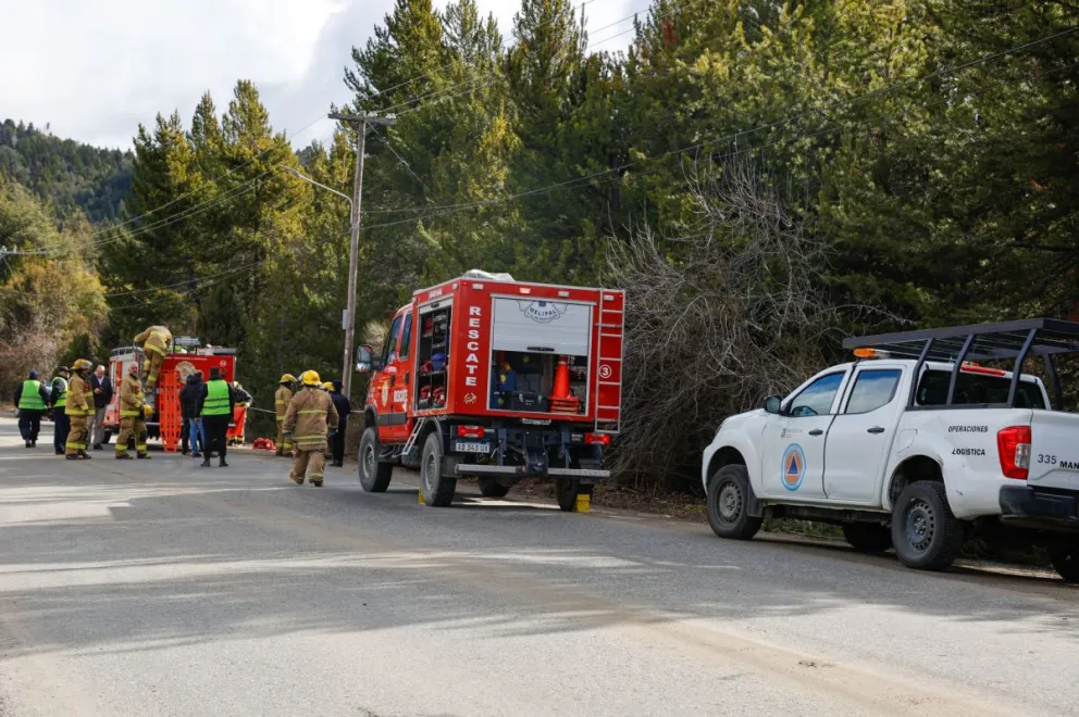En el colectivo viajaban 16 personas. Foto: Eugenia Neme
