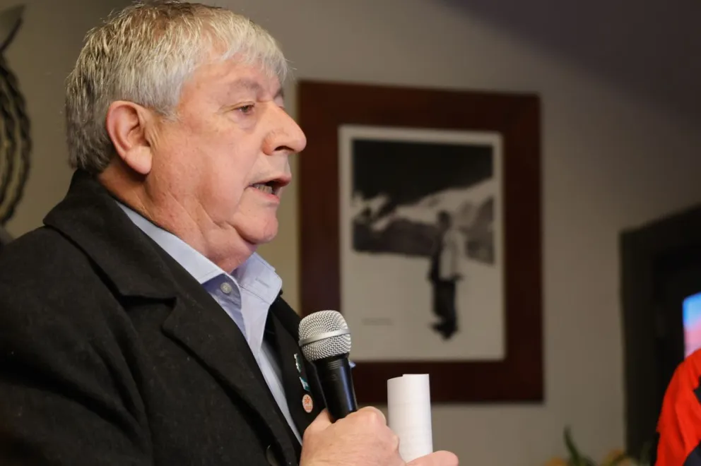 La palabra de la máxima autoridad de la ciudad / Foto Euge Neme 