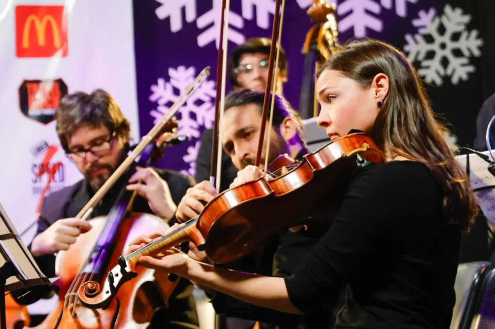 Interpretaron Tres Piezas Criollas de Luis Gianneo, la Suite Atìpica de Saúl Cosentino, la Introducción y Chacarera de Valentín Sambuelli. Foto: Eugenia Neme