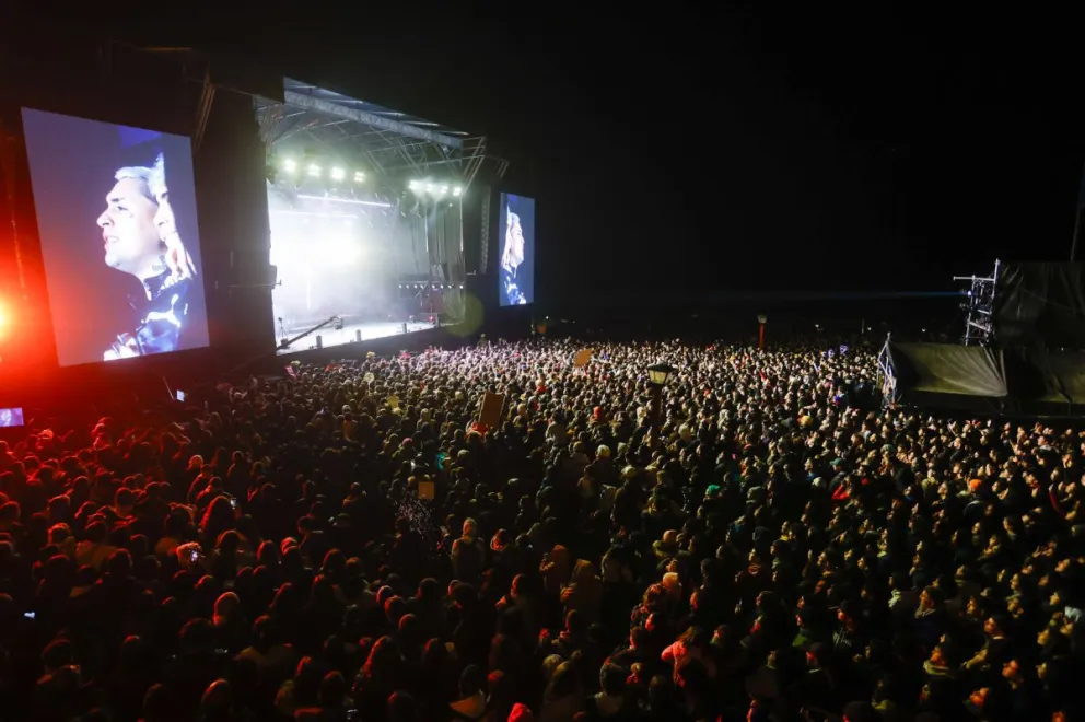 Más de 90 efectivos policiales, además de unidades especiales como COER y BMA garantizaron prevención y seguridad. Foto: Eugenia Neme
