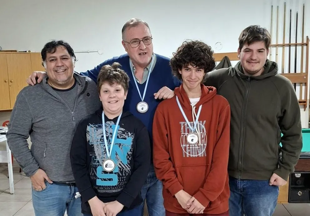 El ajedrez tuvo a sus ganadores de agosto (Foto gentileza)