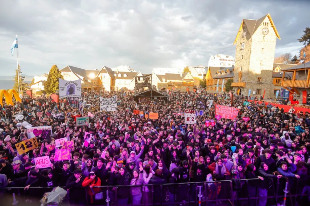 La próxima semana podrían anunciar la grilla completa de la fiesta más icónica de Bariloche. Foto; Facundo Pardo (archivo)