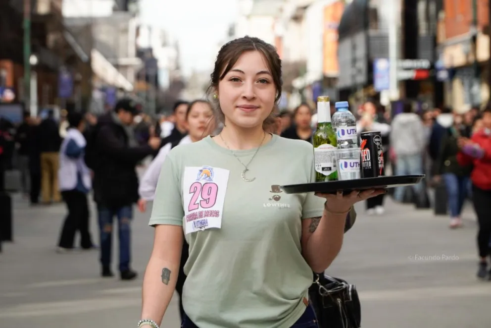 Felicidad por ser parte de la Fiesta de la Nieve (fotos: Facundo Pardo).