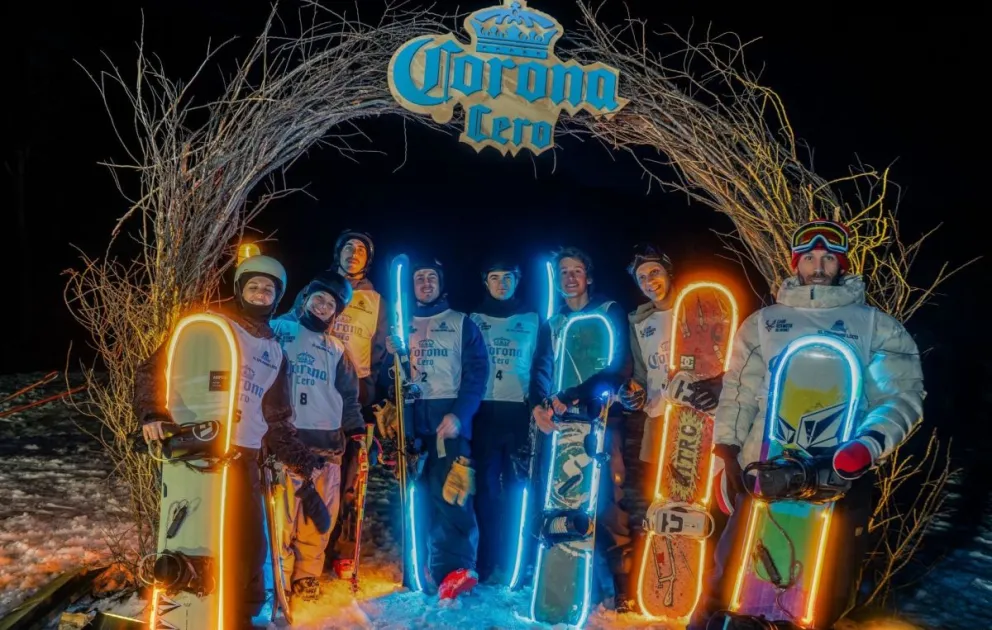 Tablas iluminadas para un show inolvidable.