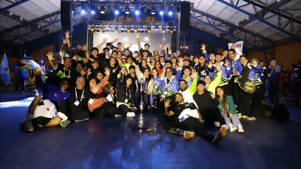 Buscando fortalecer lazos de amistad a través del deporte (Foto Gobierno Río Negro)