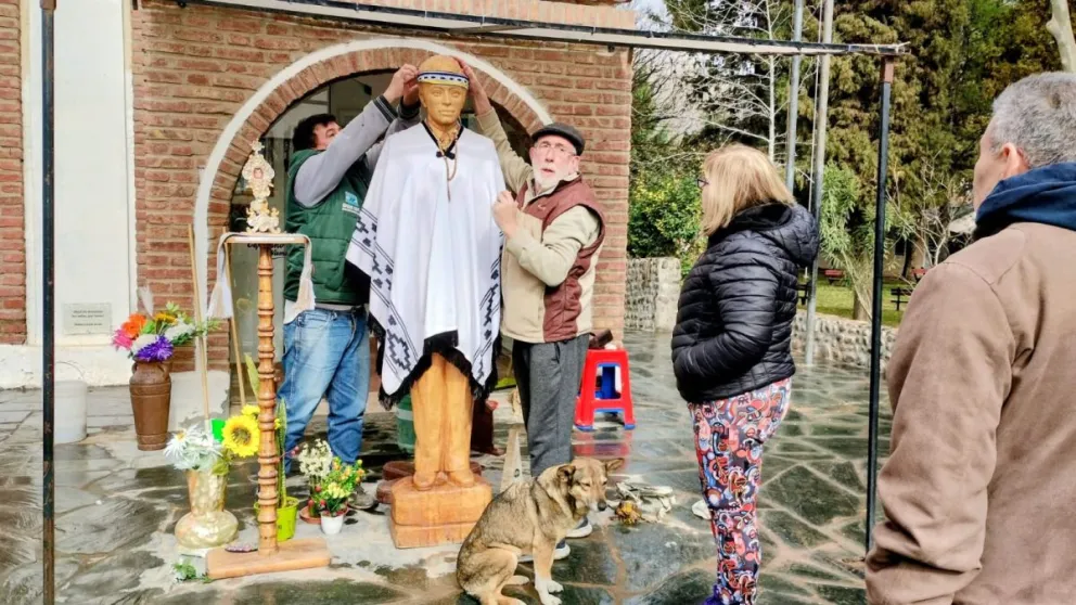 Siguen los preparativos para recibir a los fieles.