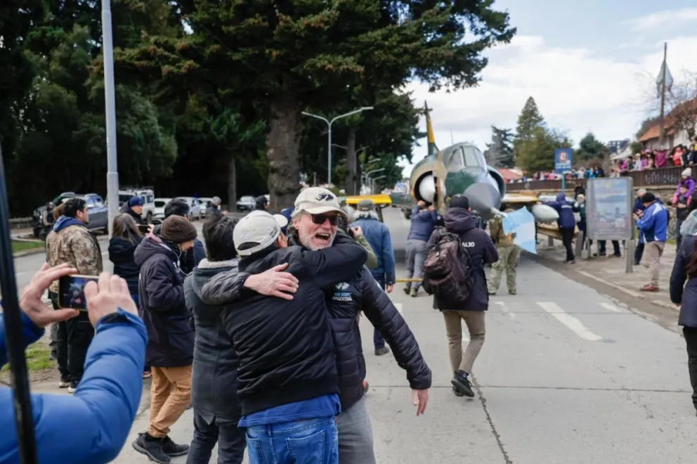 Un hito en la historia argentina y barilochense / Foto Euge Neme