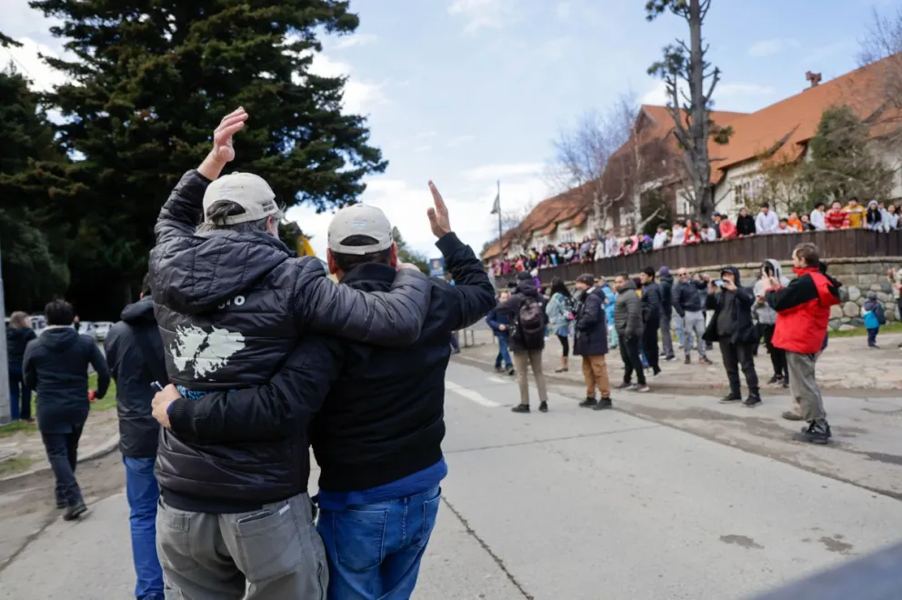 Un recuerdo del traslado del avión al Memorial de Malvinas / Foto de archivo Euge Neme 