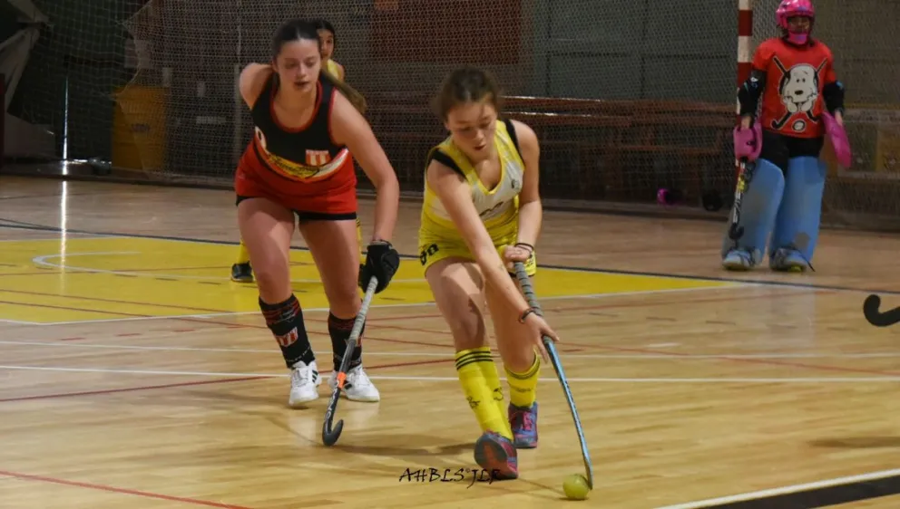 Arrancó el hockey de menores en la ciudad (Fotos AHBYLS)