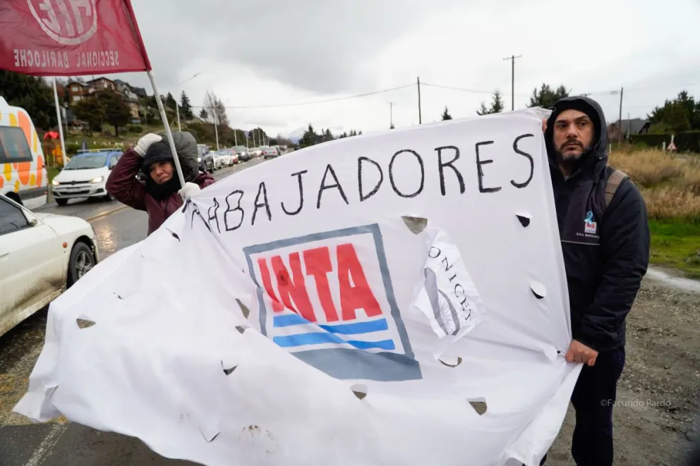 Preocupación de los trabajadores del INTA. Foto archivo. 