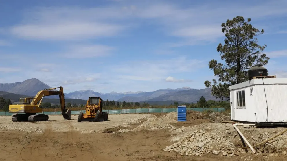 La terminal de ómnibus comienza a ser una realidad para toda la comunidad. Foto: gentileza