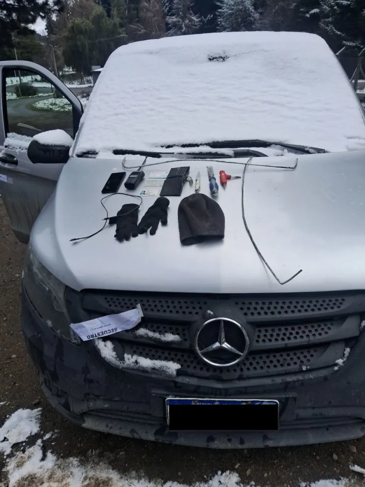 El rodado permanece secuestrado en la Subcomisaría 55 de Playa Serena. 