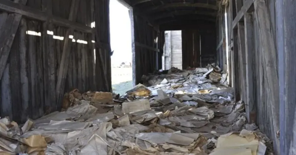 Parte del material será seleccionado para quedar a disposición de los visitantes en el Museo Ferroviario de esa localidad.