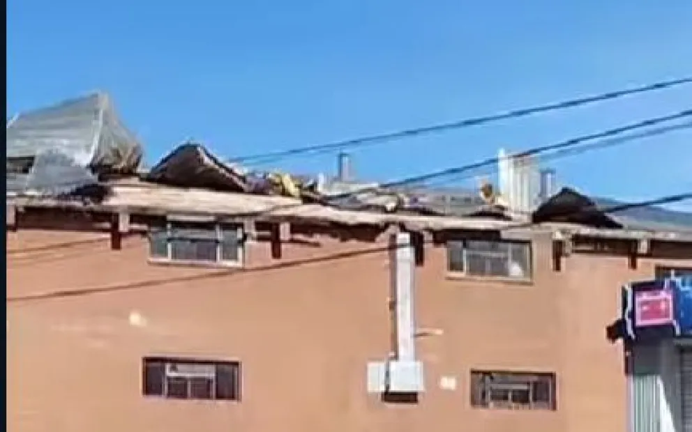 Múltiples emergencias por el temporal de viento en Bariloche y la región 