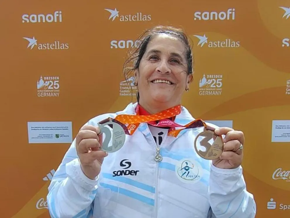 Participó junto a deportistas trasplantados de todo el mundo con un objetivo común: dar testimonio de vida (Fotos gentileza)