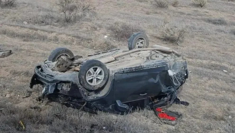 El vehículo recorrió 200 metros desde el primer punto de impacto.