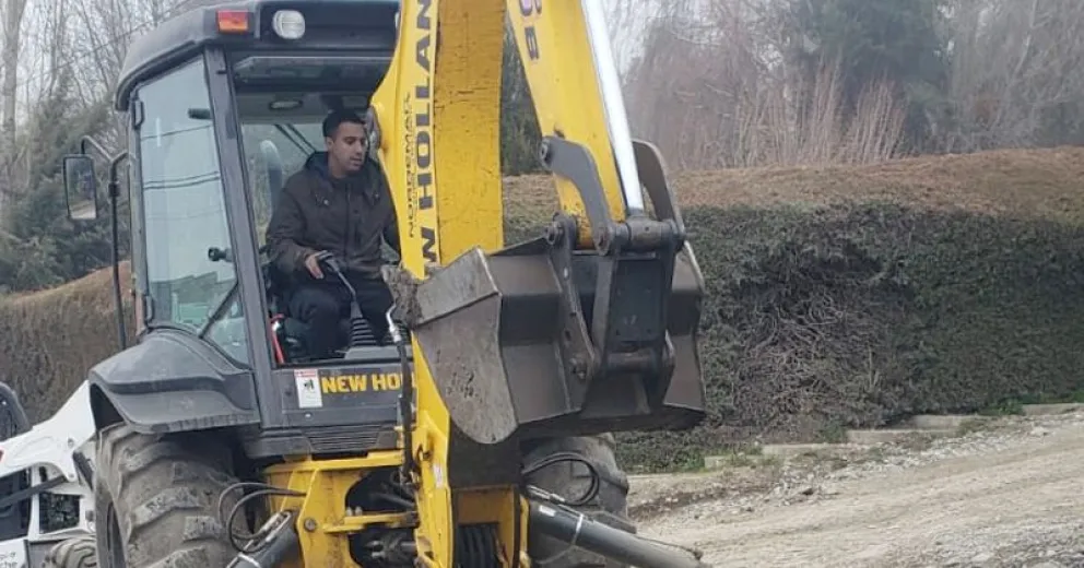 Continuarán las tareas en ese sector de la ciudad.