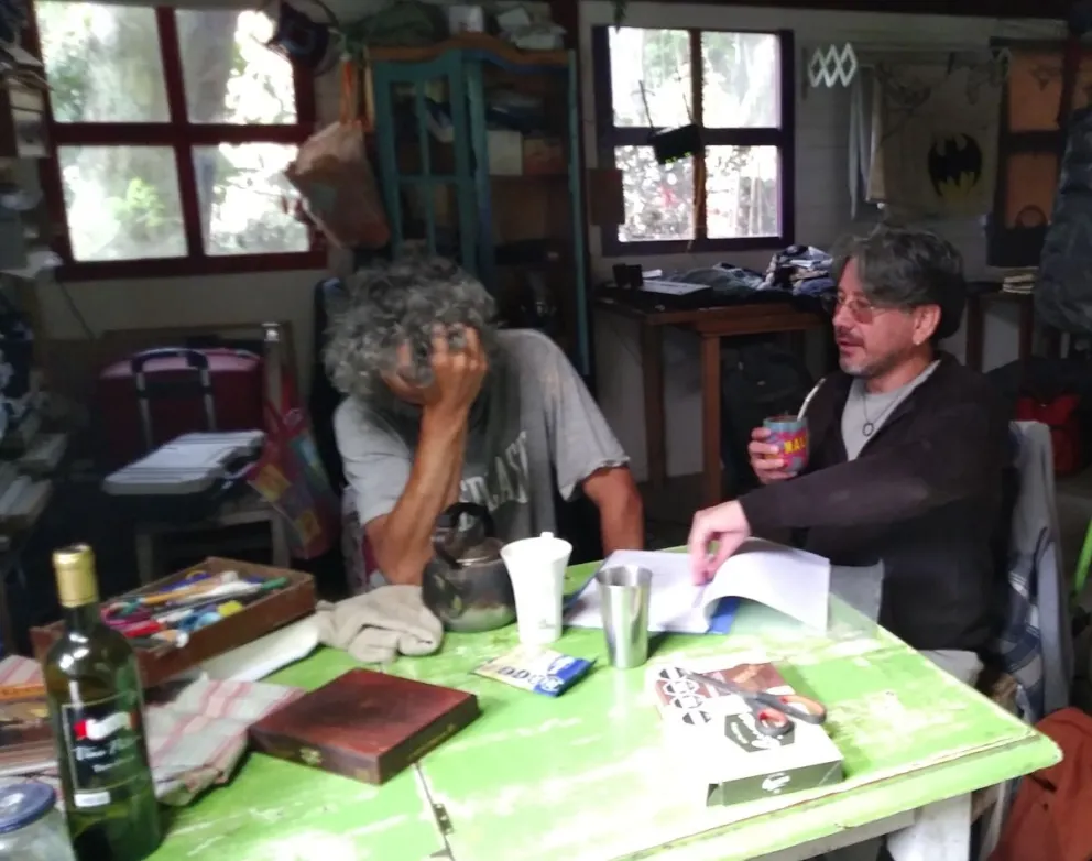 Los creadores de la banda Ruido Blanco.