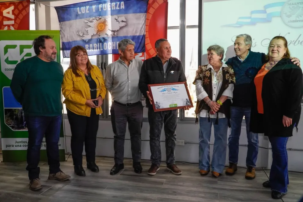 Rojas, paradójicamente ingresó a la CEB un 2 de Abril, dos años después de su participación en la guerra de Malvinas (fotos de Facundo Pardo)