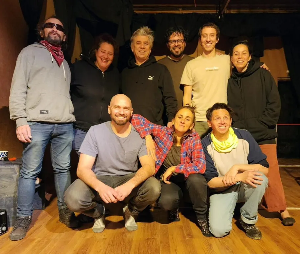 El staff de "Nefelibata".