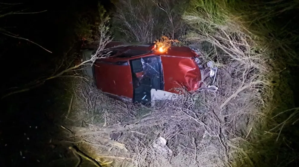 Una ambulancia del Hospital Zonal acudió.