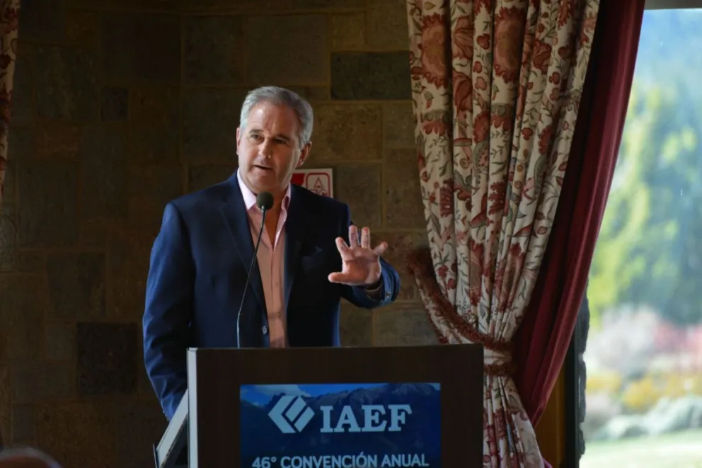 "Argentina volverá a ser potencia", prometió Pablo Quirno (foto gentileza).