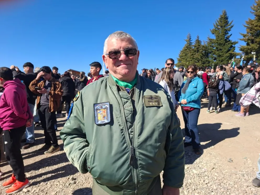 Un orgullo como barilochenses, recibir a cada uno de los ex combatientes.