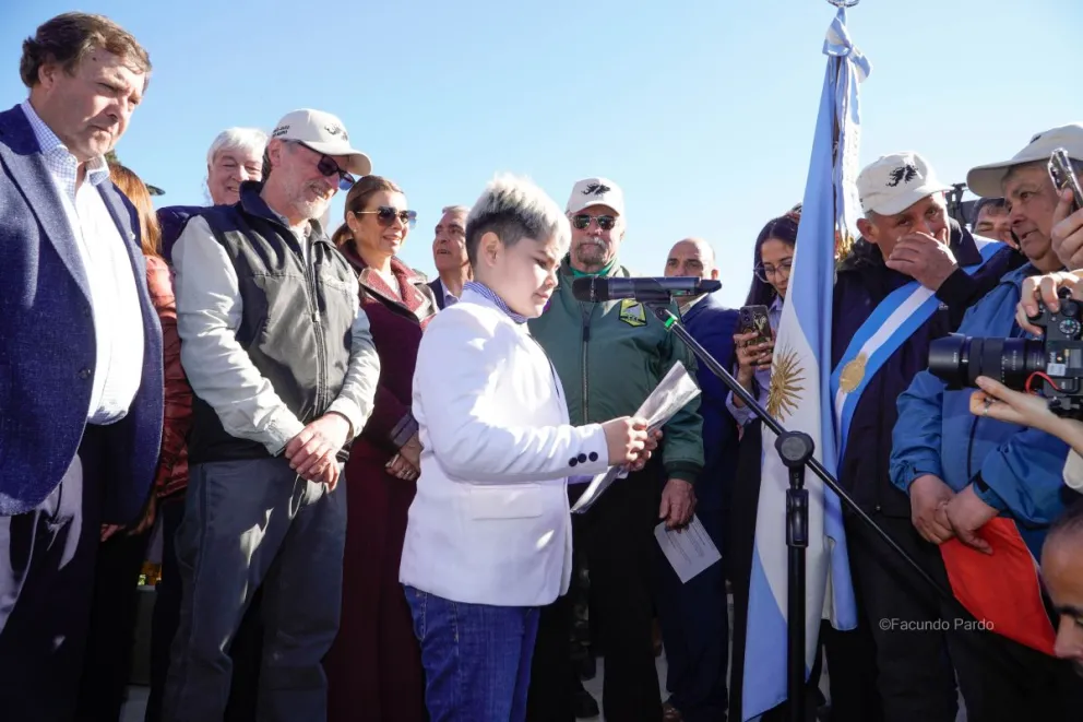 Una nueva generación que toma la causa Malvinas en sus manos. Fotos. Facundo Pardo