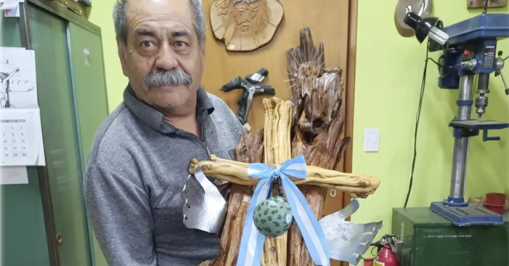 El artista y su obra.