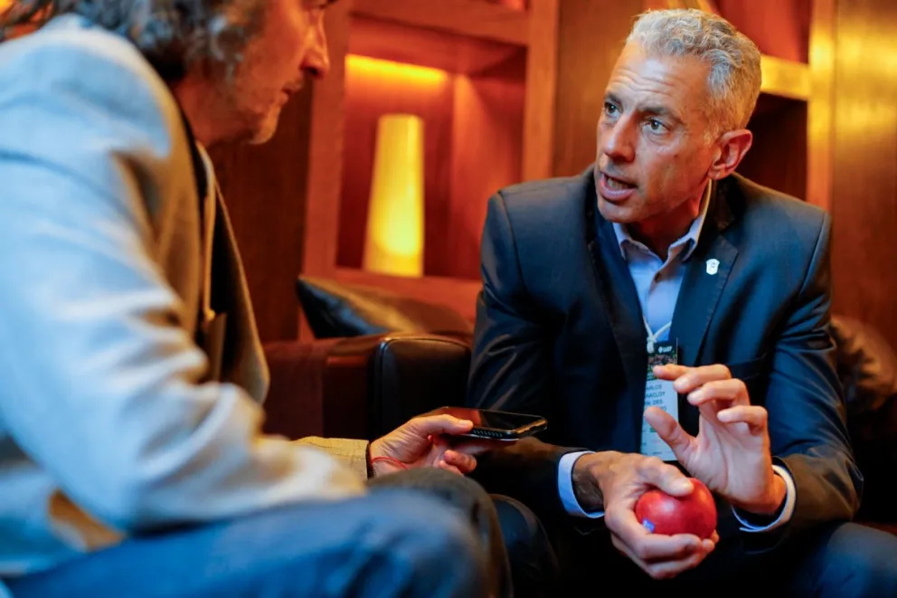 Banacloy confía en el éxito del Festival Rural de la Patagonia (foto: Matías Garay).